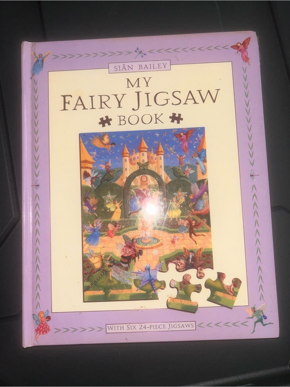My Fairy Jigsaw Book By: Siãn Bailey- Purple Cover